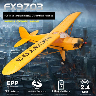 Avión de Espuma Radiocontrolado Eléctrico