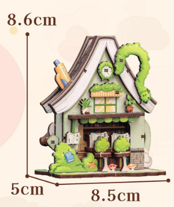 Casa Miniatura de Construcción Box Talk - Puzzle 3D de Bloques Creativos - Image 7