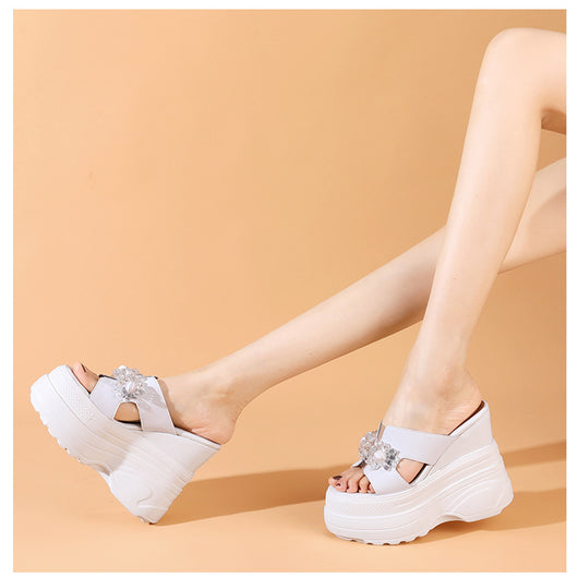 Pantuflas Cuña con Plataforma para Mujer - Image 20