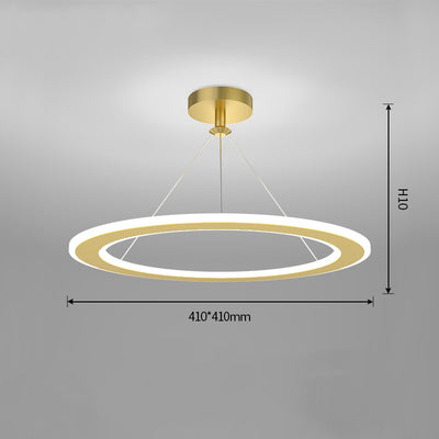 Lámpara de Techo Circular Minimalista para Dormitorio y Estudio - Image 19