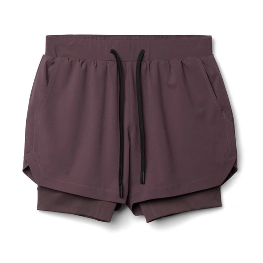 Shorts Deportivos Casual con Doble Capa y Diseño Superpuesto - Image 12