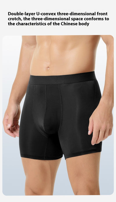 Bóxers Largos de Seda Helada Transpirable y Ultraligero - Image 12