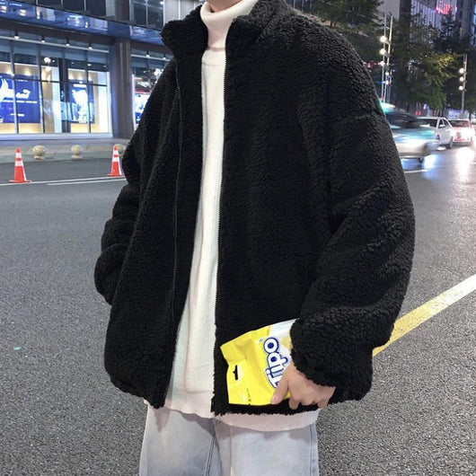 Abrigo de Algodón Suelto y Cálido para Hombre - Invierno - Image 12