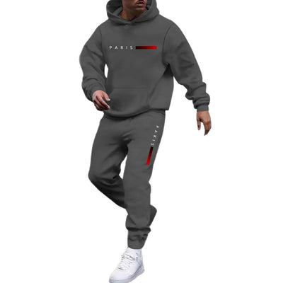 Conjunto Deportivo Impreso para Hombre - Sudadera y Pantalón Fashion - Image 5