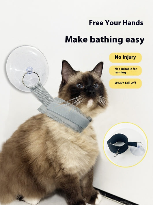 Kit Completo de Baño y Aseo para Mascotas - Soporte Antiarañazos con Accesorios de Limpieza - Image 13