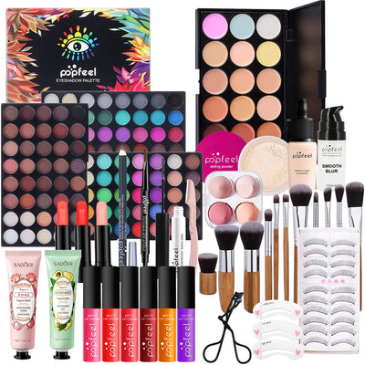 Paleta Portátil de Sombras y Brillo Labial Multifuncional - Image 18
