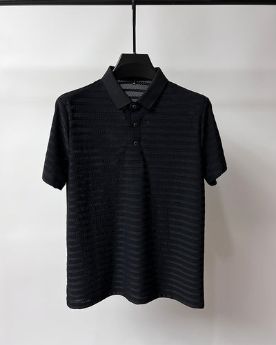 Camiseta Hombre Manga Corta Mesh Calada Seda de Hielo Premium - Image 9