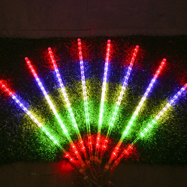 Luces Navideñas Meteor LED Impermeables 50cm - Decoración Exterior Premium