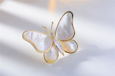 Broche Mariposa Circón Fritilaria - Temperamento Elegante - Image 10