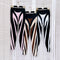 Leggings Deportivos con Malla y Costuras Decorativas para Mujer