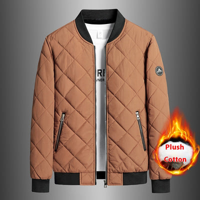 Chaqueta de Invierno Acolchada Talla Grande para Hombre - Image 7