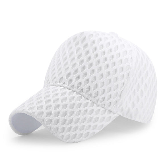 Gorra de Verano con Lengüeta Larga y Malla Transpirable para Hombre