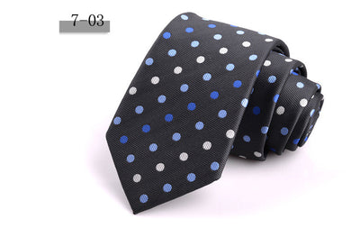 Corbata Formal Rayada de 7cm para Hombre - Elegancia Empresarial - Image 33