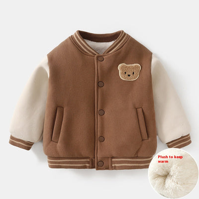 Abrigo Uniforme de Béisbol con Forro Polar de Algodón - Image 6