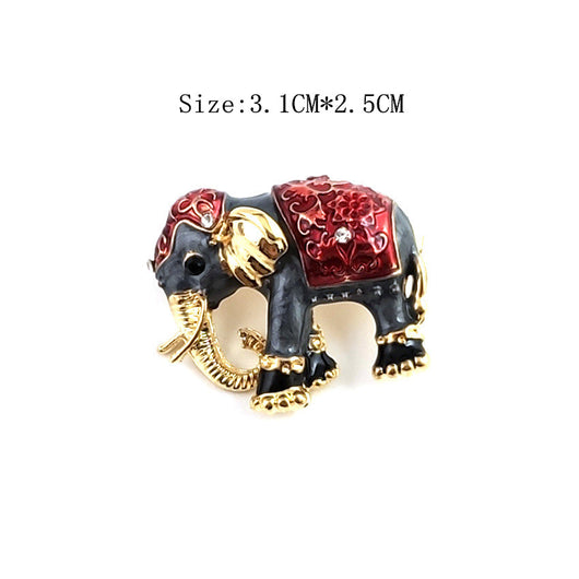 Elefante Miniatura Retro Esmaltado en Colores Pastel - Image 10