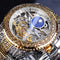 Reloj Mecánico Tourbillon Esqueleto Lujo para Hombre