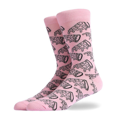 Calcetines Divertidos para Hombre - Diseño Creativo Hamburguesa, Pizza y Alien - Image 11