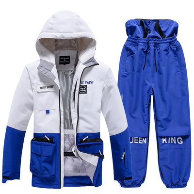 Traje de Esquí para Parejas - Abrigo Térmico Grueso Unisex - Image 12