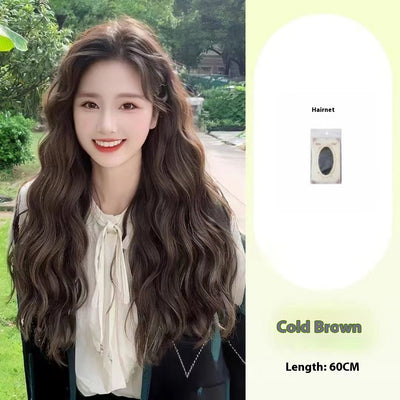 Peluca Larga Mujer Cabello Natural Liso Frente Encaje Completo Premium - Image 28