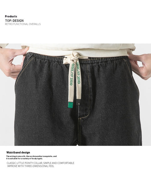 Pantalones Hombre Corte Relajado Ajuste Cónico - Image 8
