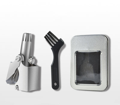 Tijeras de Acero Inoxidable para Depilación de Vello Nasal Manual para Hombres - Image 2