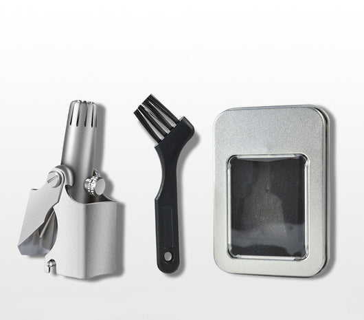 Tijeras de Acero Inoxidable para Depilación de Vello Nasal Manual para Hombres - Image 2