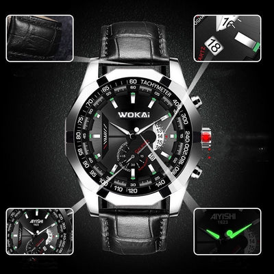 Reloj de Pulsera Calendario Acero Inoxidable - Image 7