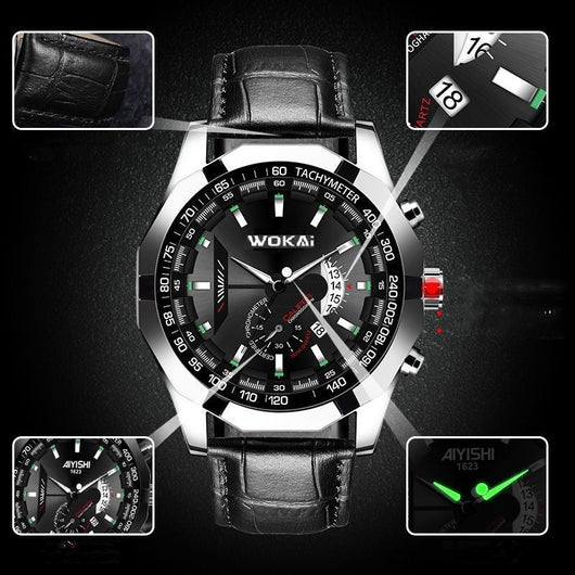 Reloj de Pulsera Calendario Acero Inoxidable - Image 7