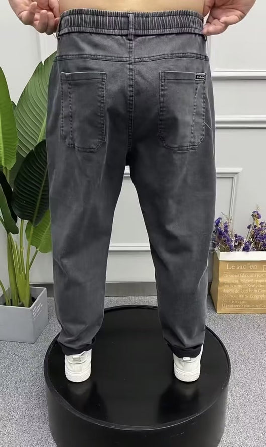 Pantalones Denim Rectos Talla Grande Primavera - Cómodos y Versátiles - Image 20