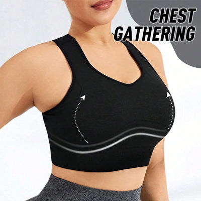Sujetador Deportivo Invisible sin Costuras con Soporte Push-up para Yoga y Ejercicio