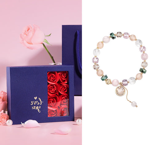 Pulsera de Plata con Ópalo Perla para Niñas - Diseño Minimalista - Image 4