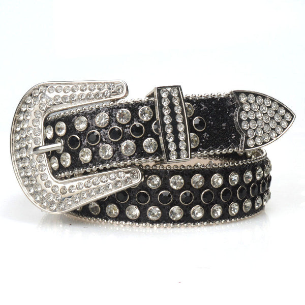 Cinturón Extensible con Hebilla de Strass para Mujer