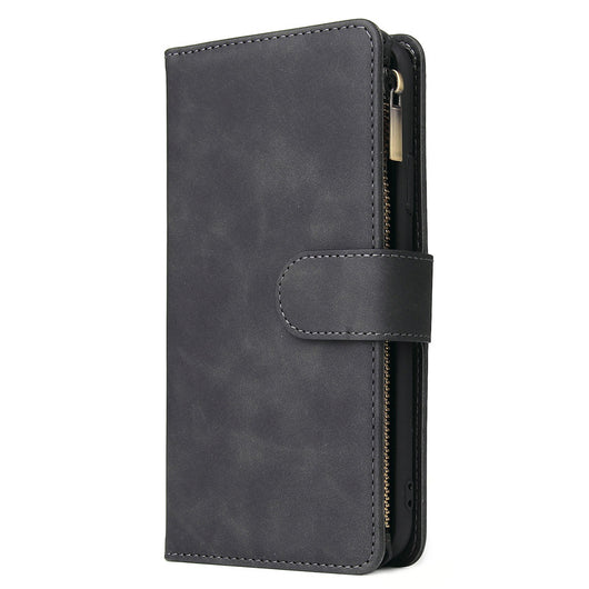 Billetera Móvil Vintage con Nueve Compartimentos y Cierre de Seguridad - Image 9