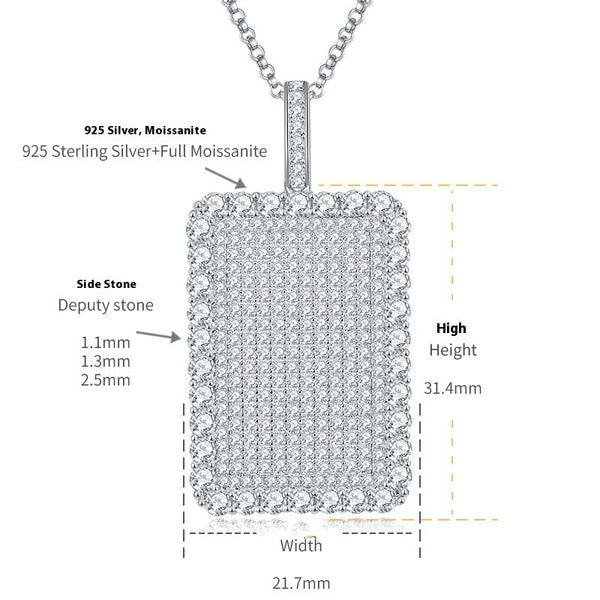 Collar Hip Hop Completo con Diamantes - Estilo Europeo y Americano - Image 7