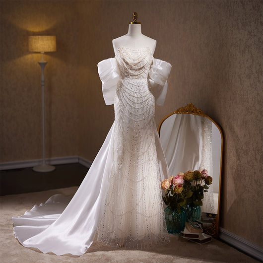Vestido de Noche Sirena para Mujer - Elegancia Banquete - Image 10