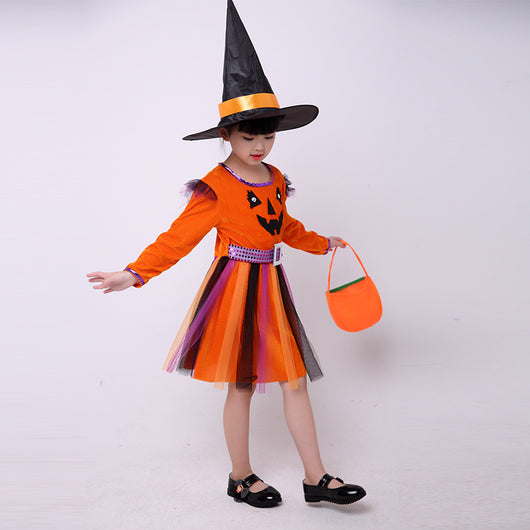 Disfraz de Calabaza para Niñas - Traje Halloween Infantil - Image 10