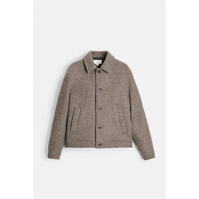 Saco Casual de Lana Tejida con Solapa para Hombre - Image 6