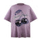 Playera Casual de Algodón con Diseño Tie-Dye para Hombre