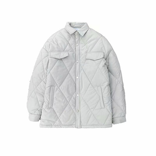 Chaqueta Casual de Cuadros con Solapa - Algodón Cálido - Image 9