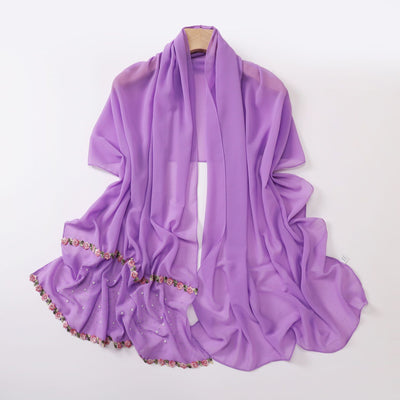 Pañuelo Chiffón Perla con Personalidad para Mujer - Image 12