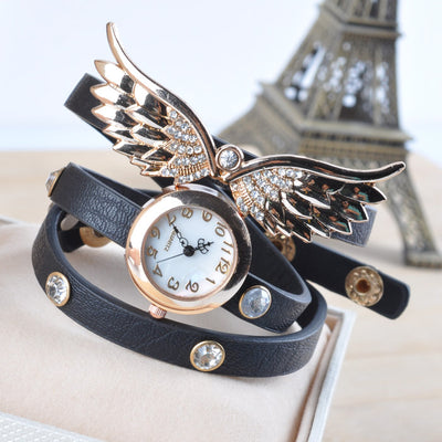 Reloj Pulsera Estilo Harajuku con Alas Retro Inspiración Coreana - Image 5