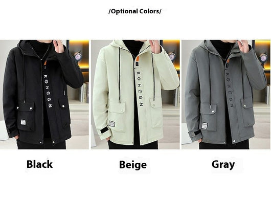 Chaqueta Térmica Acolchada con Capucha para Hombre - Abrigo Casual Invierno - Image 22