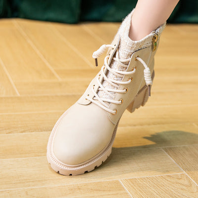 Botas Martin para Mujer con Tacón Alto y Caña Corta Versátil - Image 9