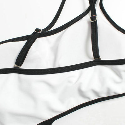 Traje de Baño Enterizo con Espalda Abierta y Detalle de Cintura - Image 17