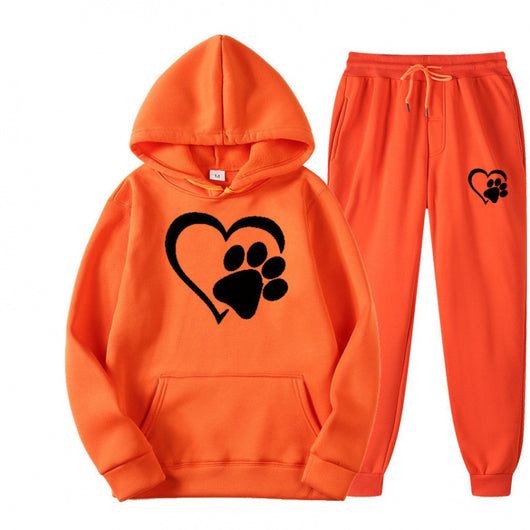 Conjuntos de Sudaderas Estampadas para Hombre y Mujer - Otoño e Invierno - Image 10