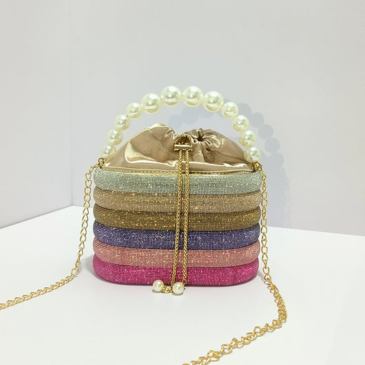 Bolso de Noche Brillante con Cristales de Rhinestone - Image 10