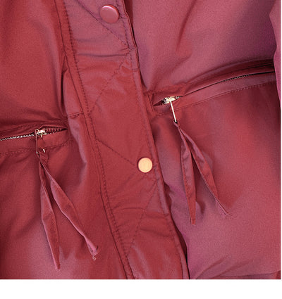 Abrigo de Algodón Grueso con Cuello Alto - Versátil y Cómodo - Image 19