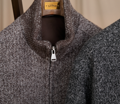 Abrigo Corto Grueso de Plumón de Ganso con Cuello Alzado para Invierno - Image 11