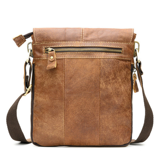 Bolsa Casual de Cuero Genuino para Hombre - Bandolera First Layer - Image 10