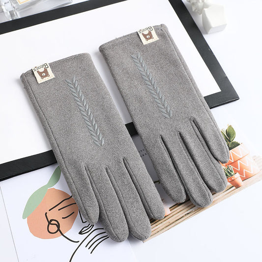 Guantes Térmicos para Mujer Otoño Invierno con Pantalla Táctil y Agarre Antideslizante - Image 2